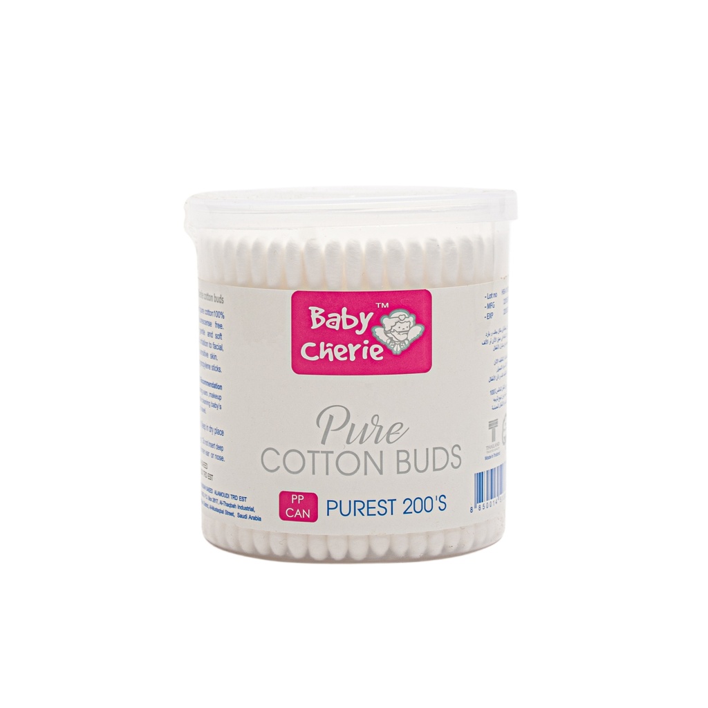 [8850014513889] [8850014513889] Baby Cherie Pure Cotton Buds 200's