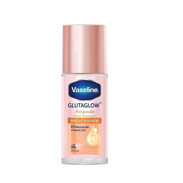 [8851932459181] مزيل العرق جلوتا جلو برايت اند رينيو من فازلين 45 مل